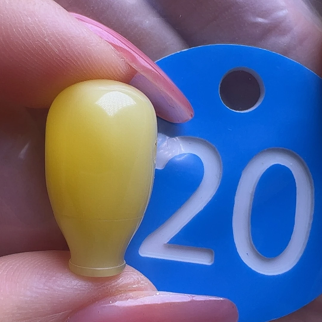 蜜蜡未镶嵌珠宝奇石微瑕11.6mm三通