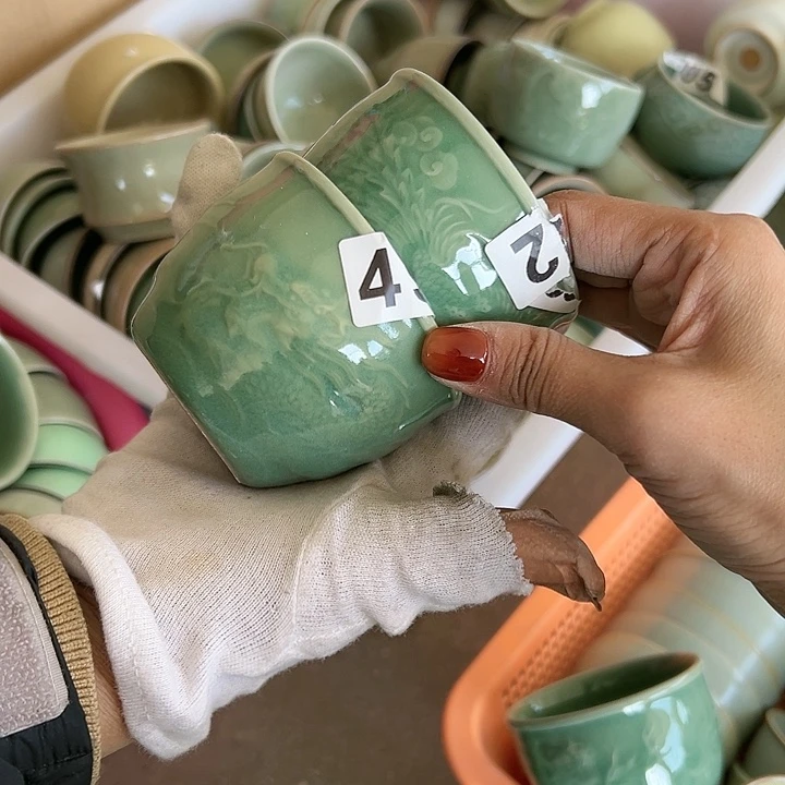 小米茶器龙泉青瓷