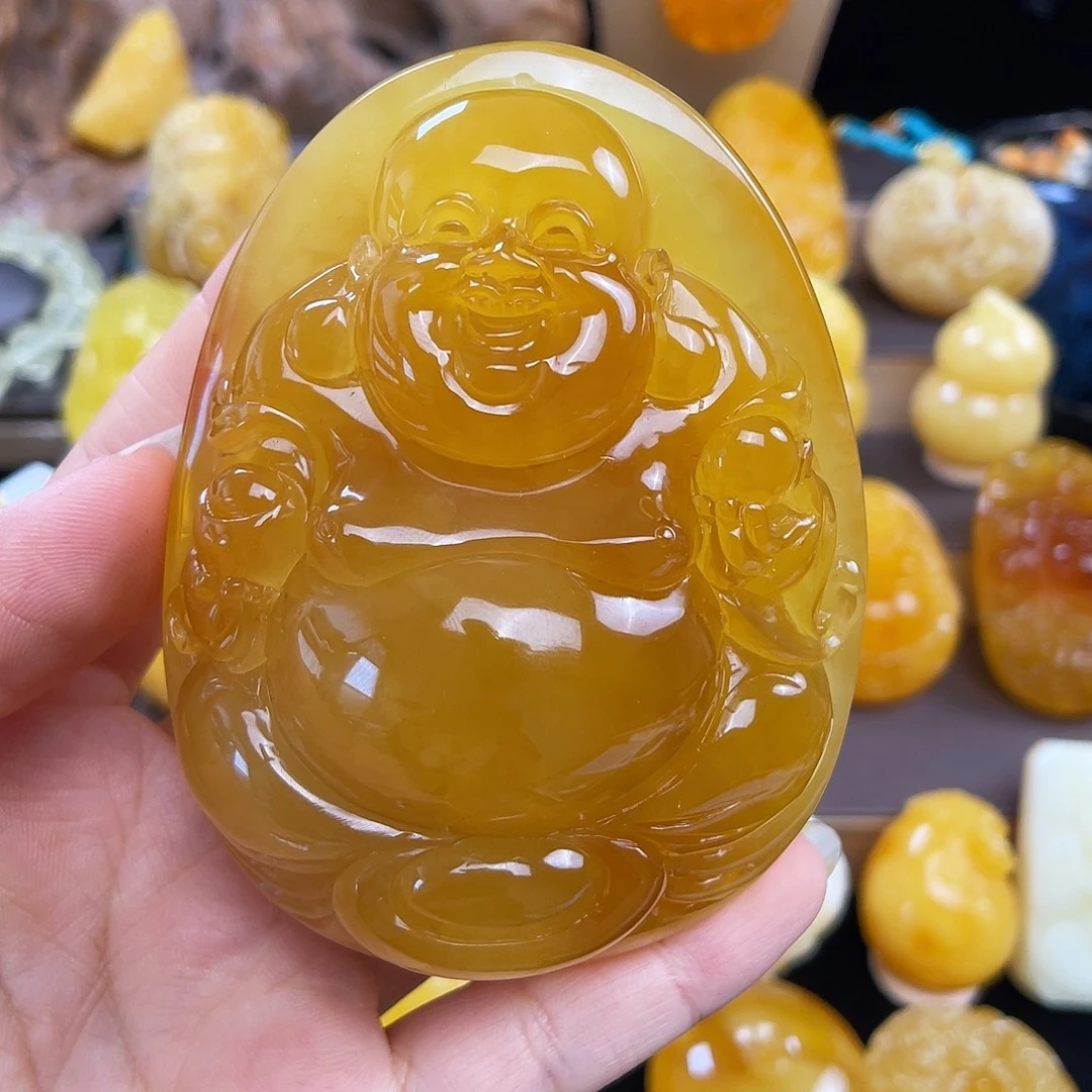 琥珀未镶嵌珠宝奇石