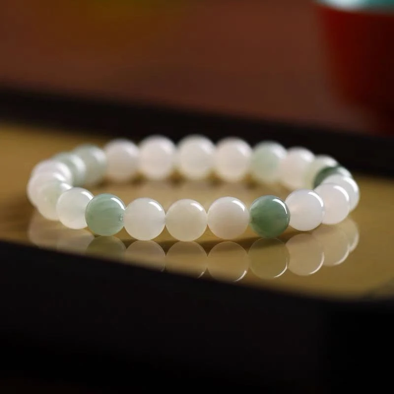 【工厂补贴】新疆金丝玉单圈手串12m女款时尚百搭多样性发其一【C37】