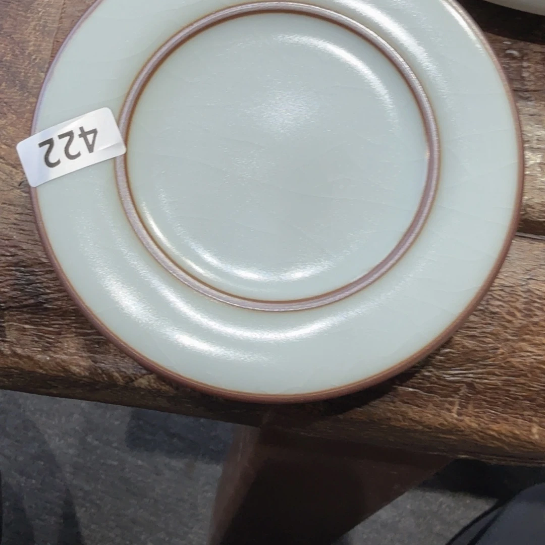 三***刀汝窑天青1号开片全品