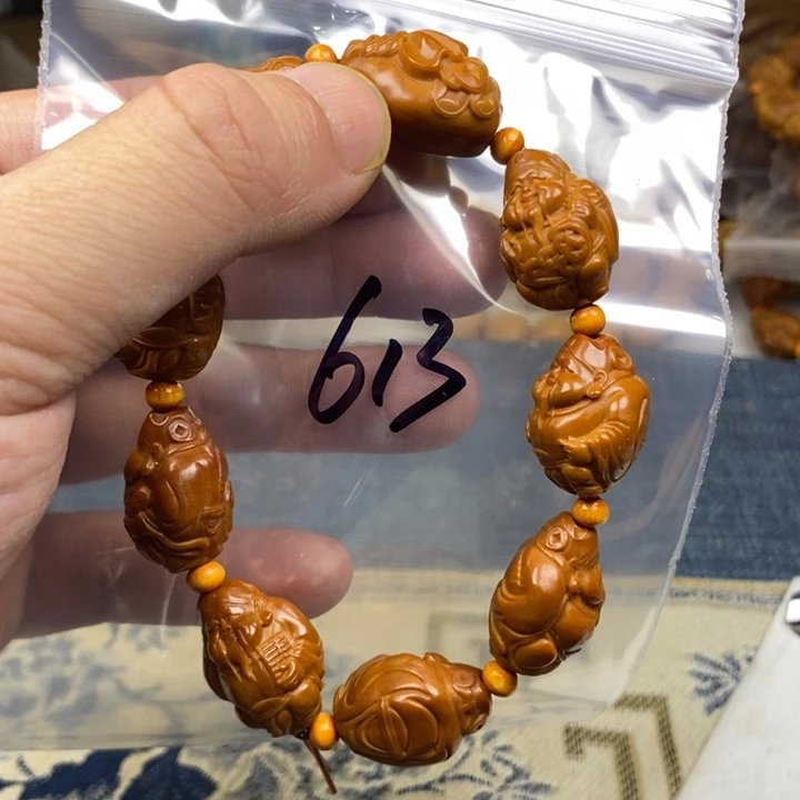 橄榄核手串/手链橄榄核雕工艺手串