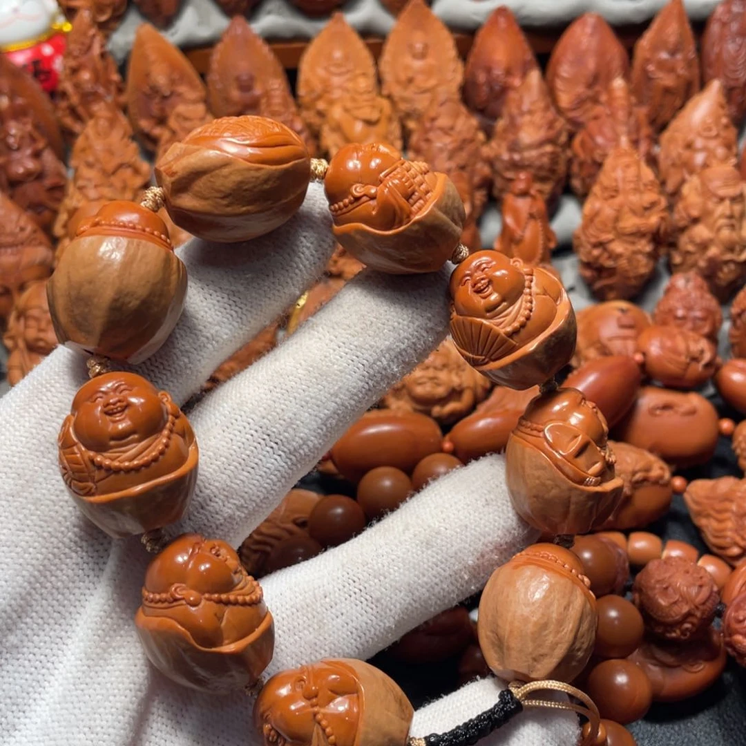 【闪购商品】橄榄核手串/手链包衣弥勒