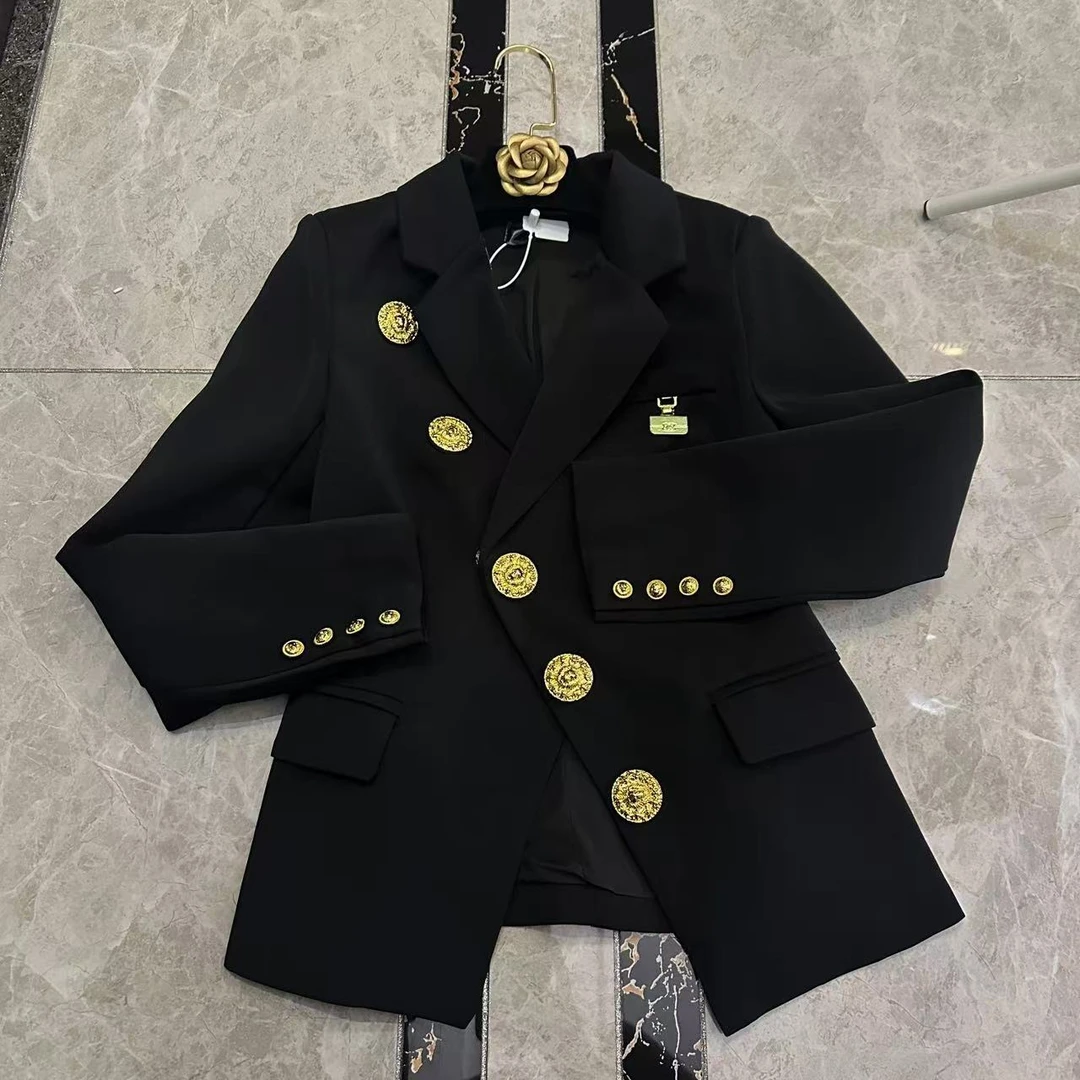 2024新款女装高级感重工西装外套