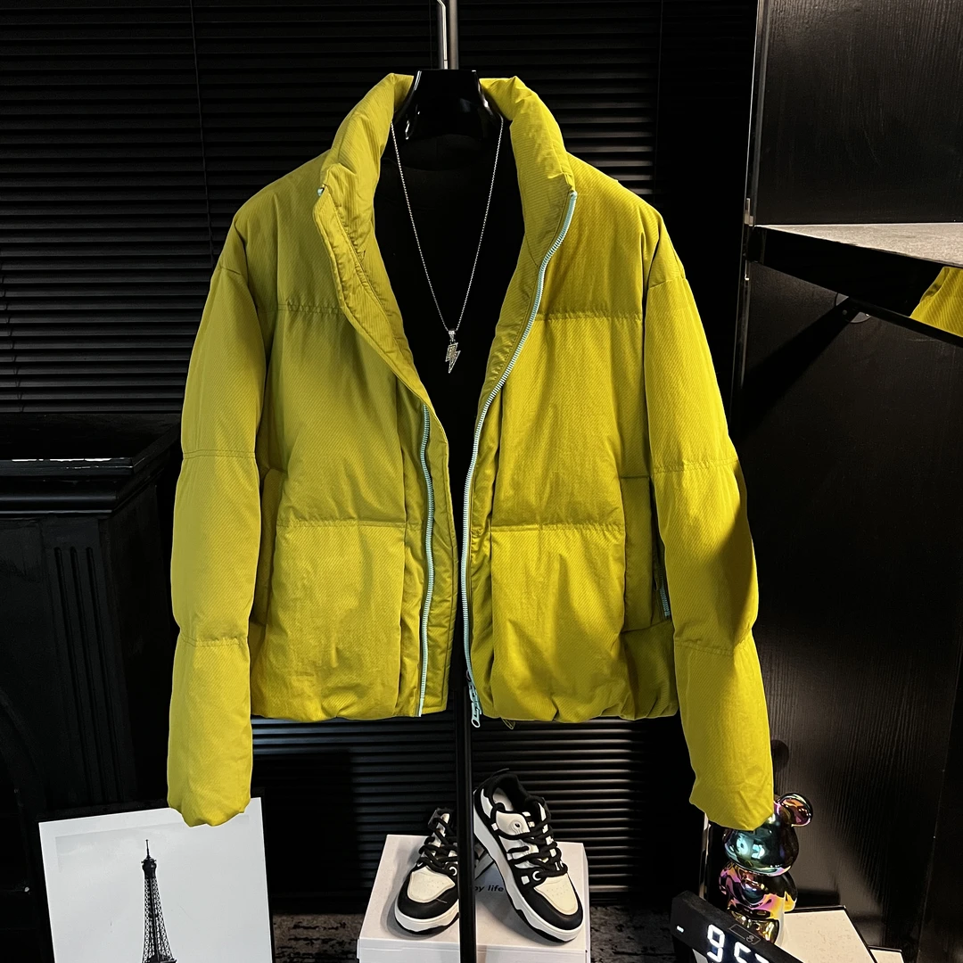 MZ-男士厚实面包服三防立领潮流棉服外套加厚百搭