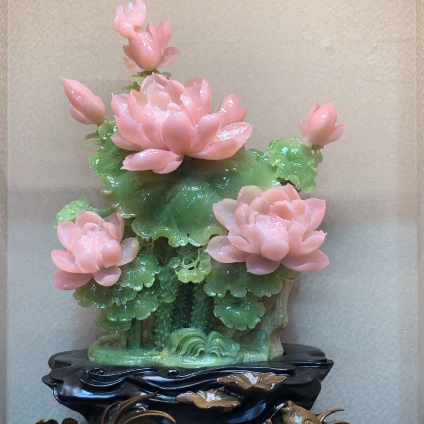 【闪购商品】未镶嵌蛇纹石玉摆件覆膜