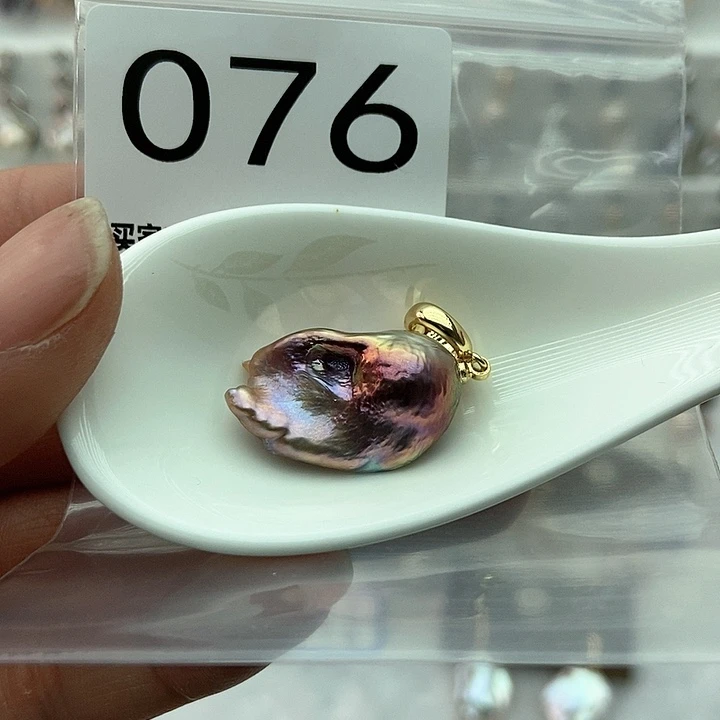 淡水珍珠颈饰银S925镶嵌