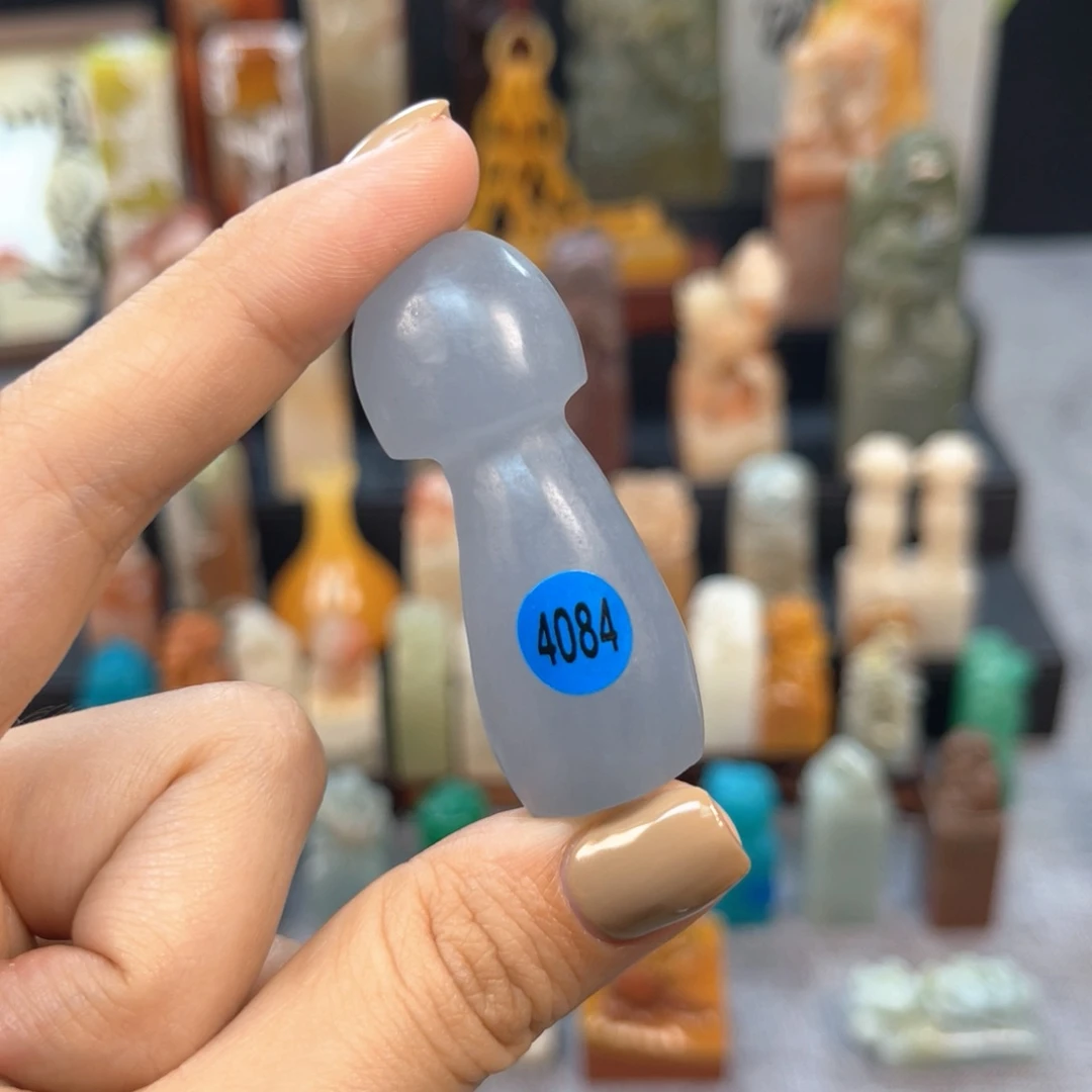寿山石印石4084。