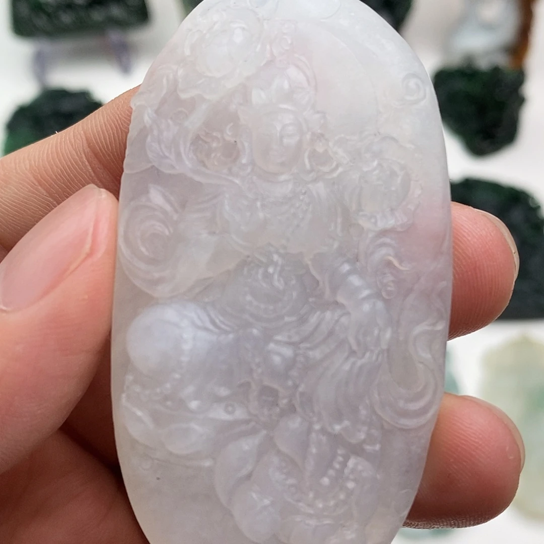 定制翡翠未镶嵌度母