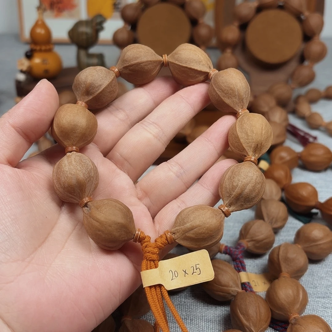 我***底橄榄核手串梅林铁核20.25橄榄核