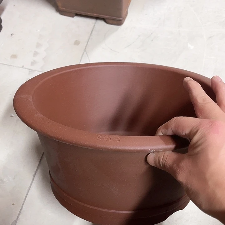 紫砂花盆这个世界上最好