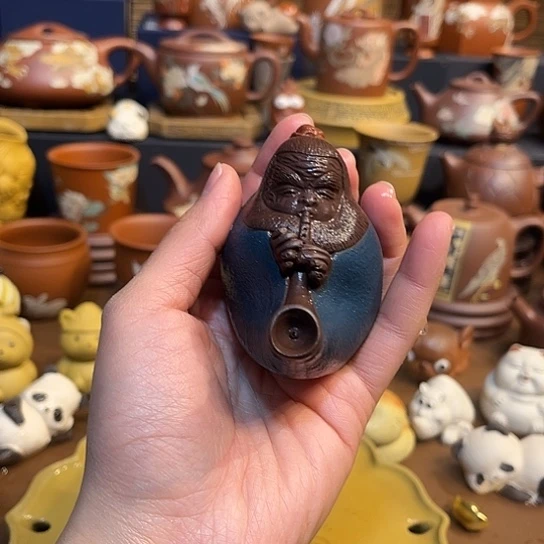 紫砂茶杯紫砂茶宠
