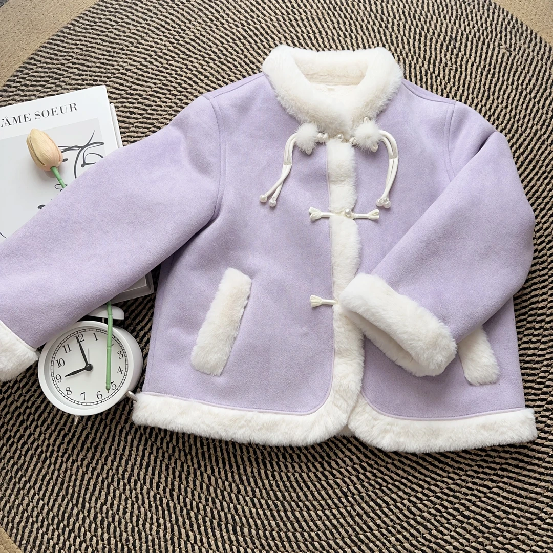 【IEF亲子装】2025秋冬新款洋气亲子装休闲加厚外套