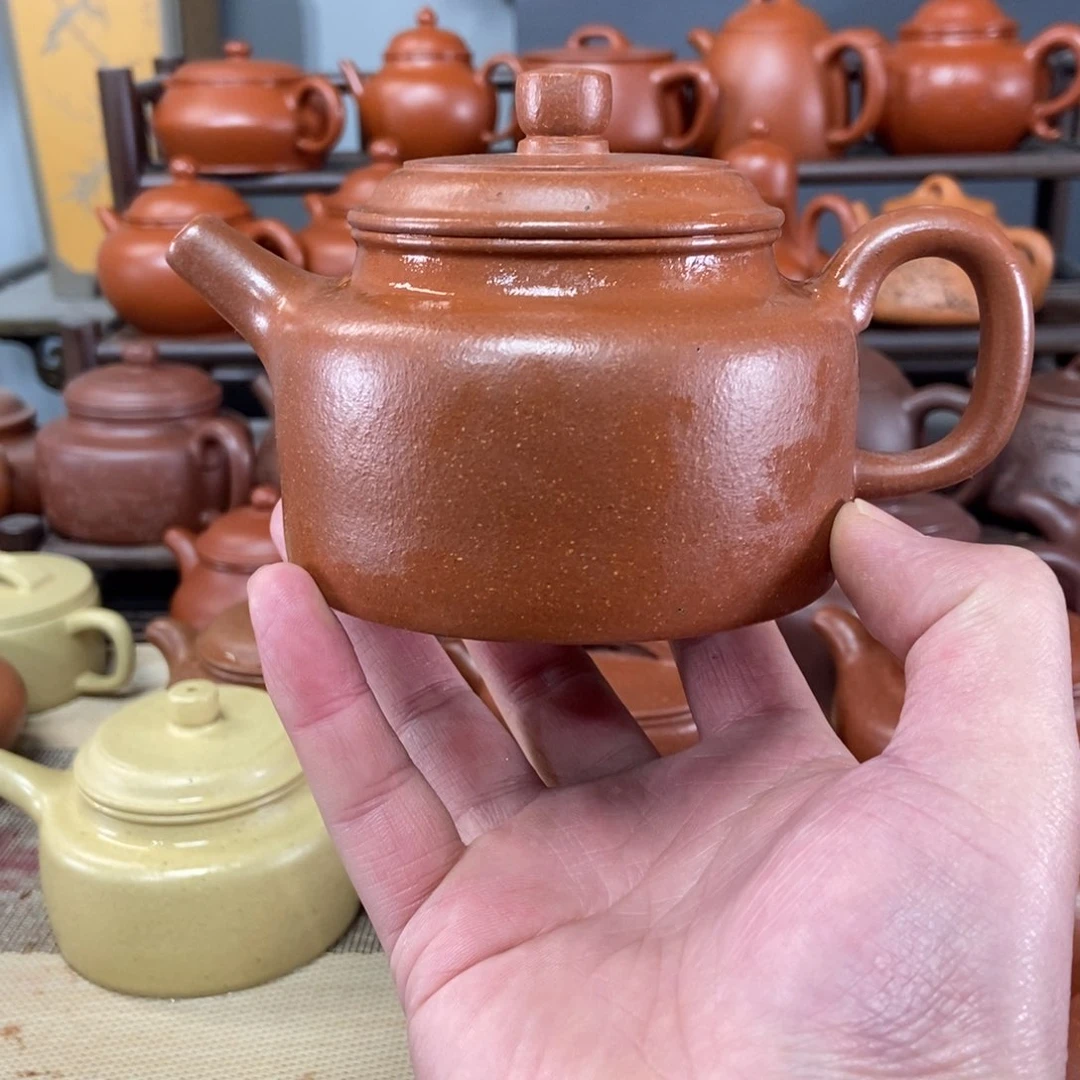 紫砂茶壶原矿降坡