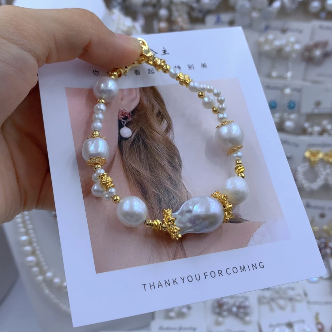 银S925镶嵌项链耳饰淡水珍珠