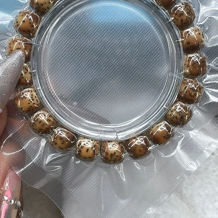 星月菩提手串438高端火烧云星月菩提11桶单圈