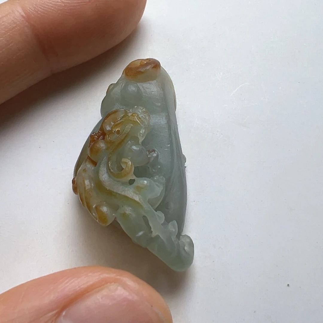 未镶嵌定制翡翠缅甸翡翠A货螭龙