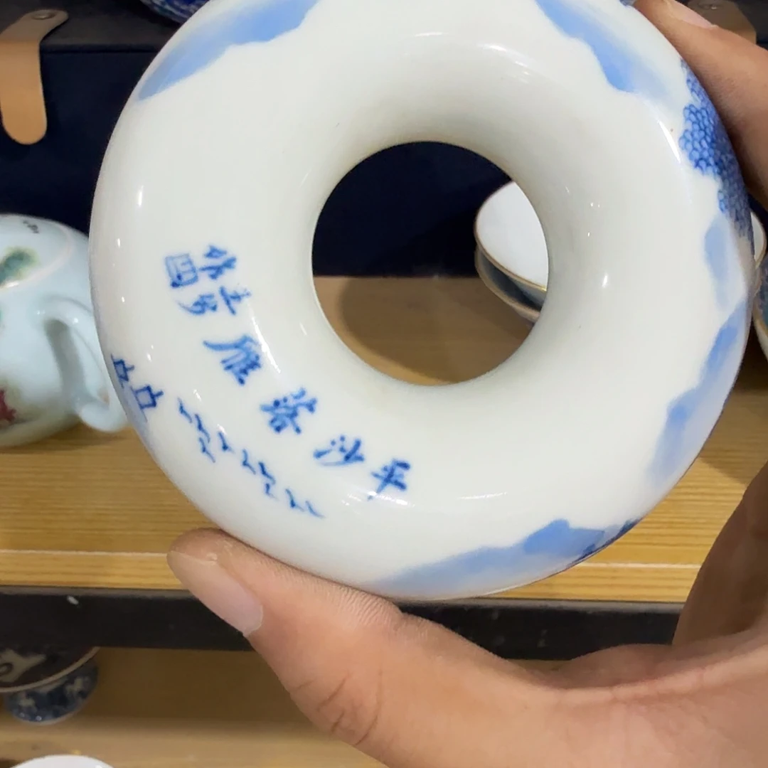 瓷片摆件等方式在不同部位上都