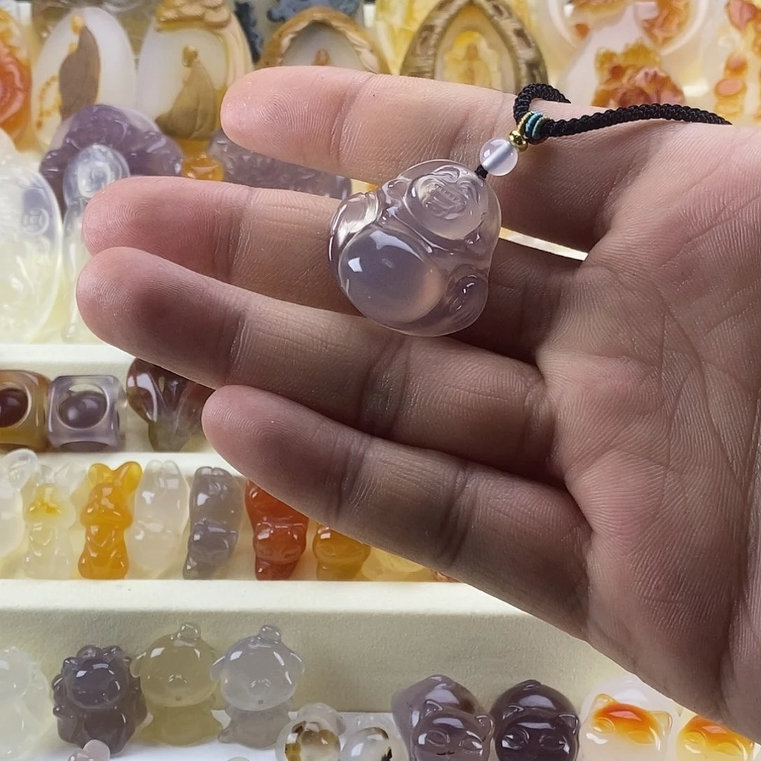 玛瑙/玉髓未镶嵌颈饰