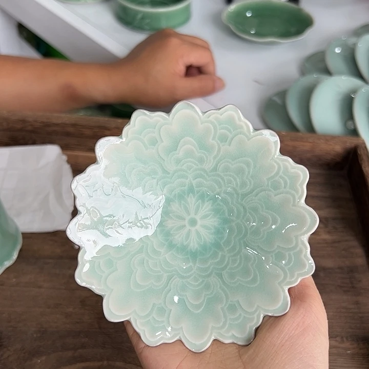 小米茶器龙泉青瓷