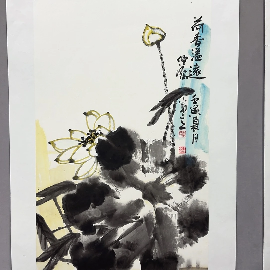 国画亲笔手绘放心去藏