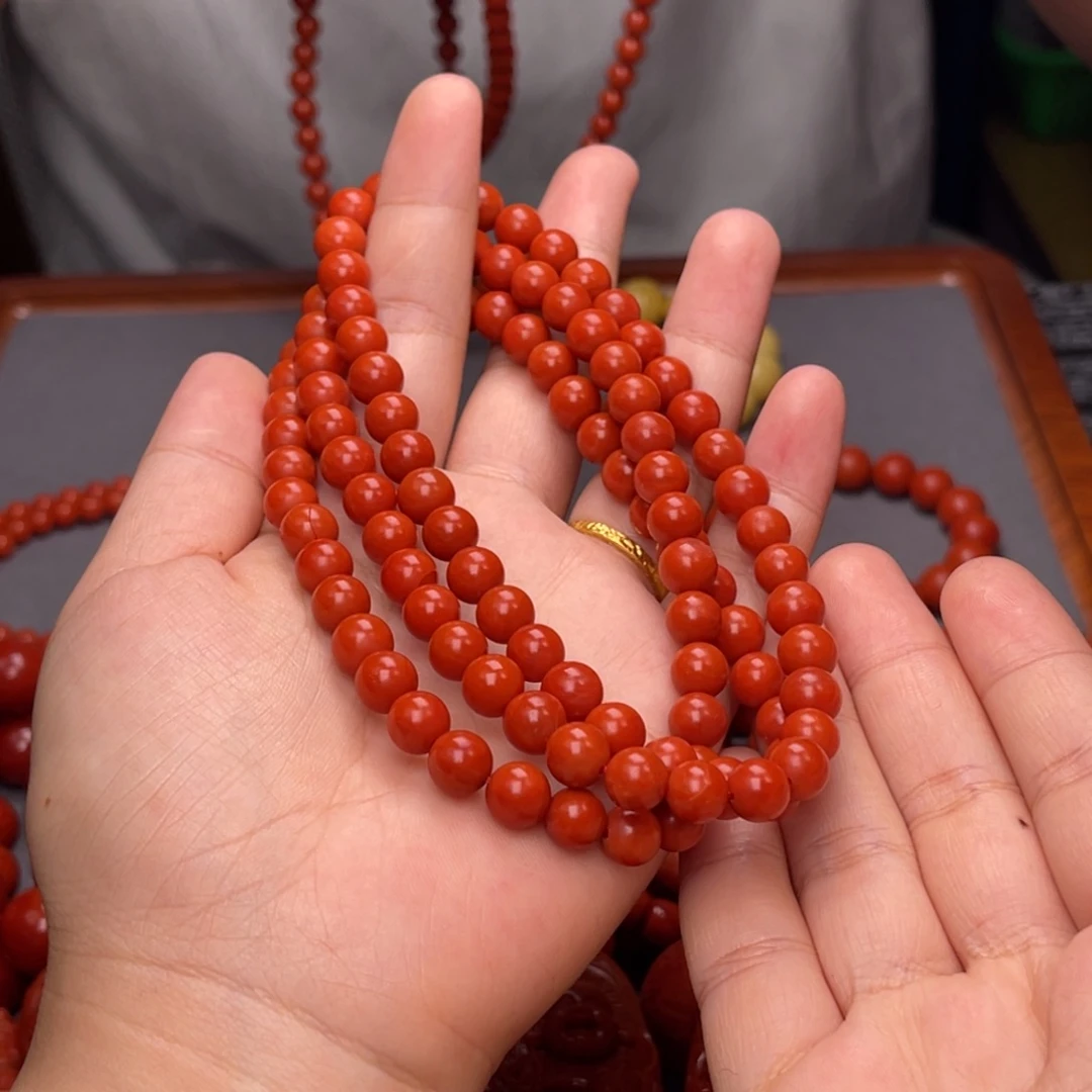 未镶嵌配饰卡8毫米南红玛瑙9****7