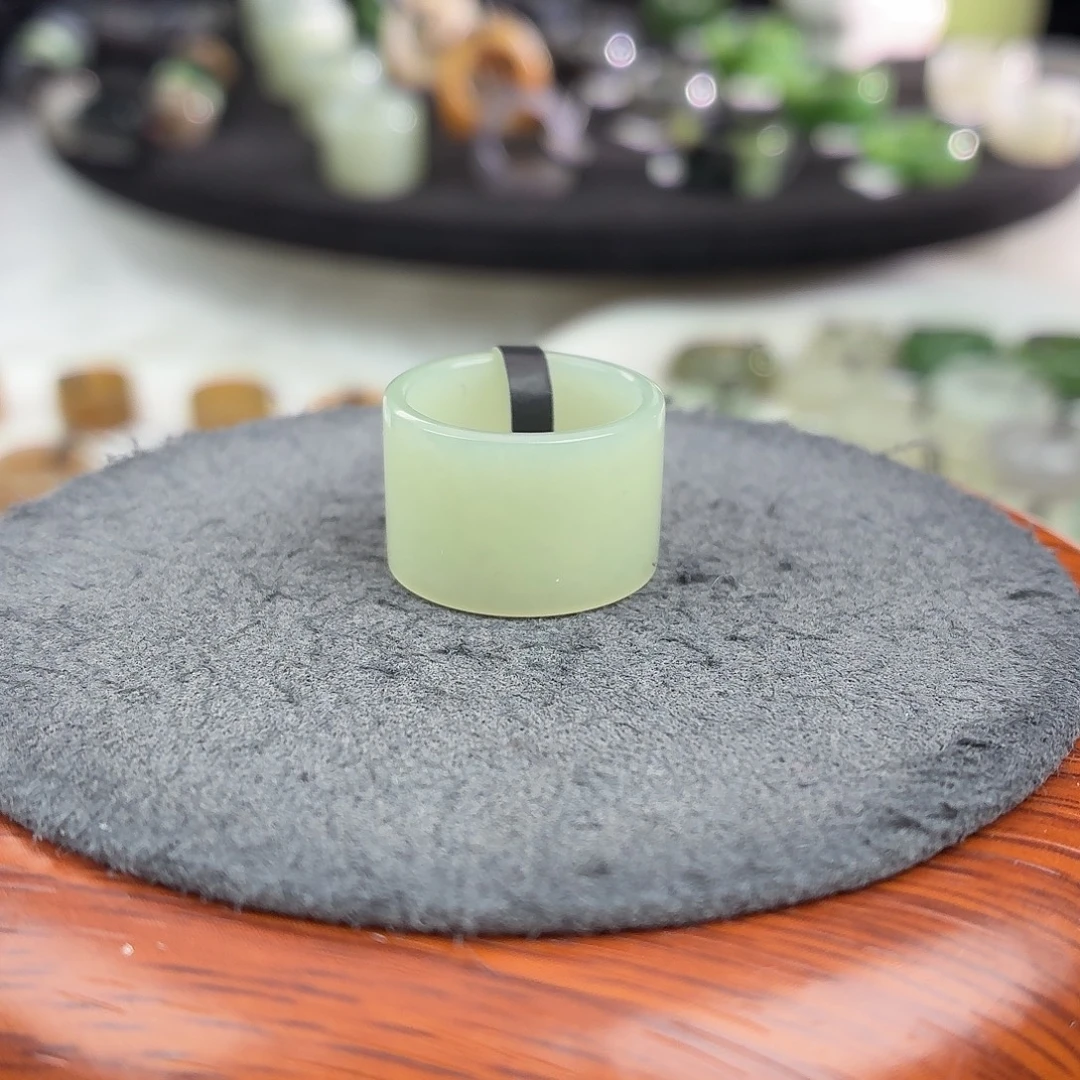 和田玉未镶嵌戒指b4晴水直切15.2不退换