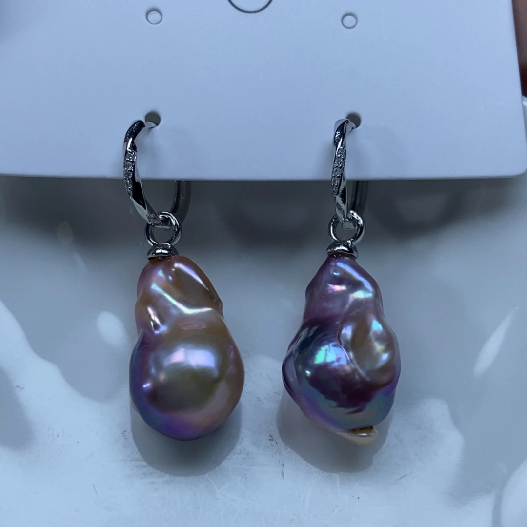 淡水珍珠耳环合金仙**?特价791