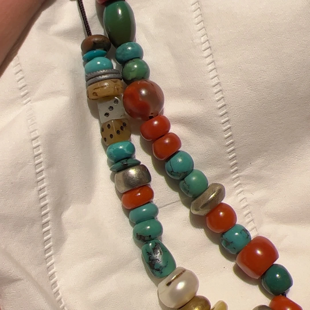 玻璃颈饰我是不是该，