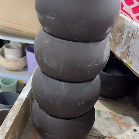 多肉绿植陶瓷花盆9.9包邮，有孔