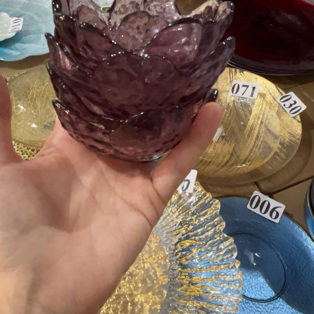 水晶玻璃餐具外贸