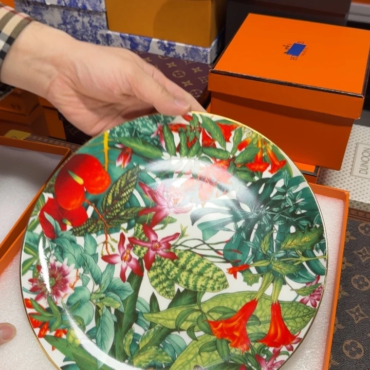 欧美陶瓷餐具摆件87