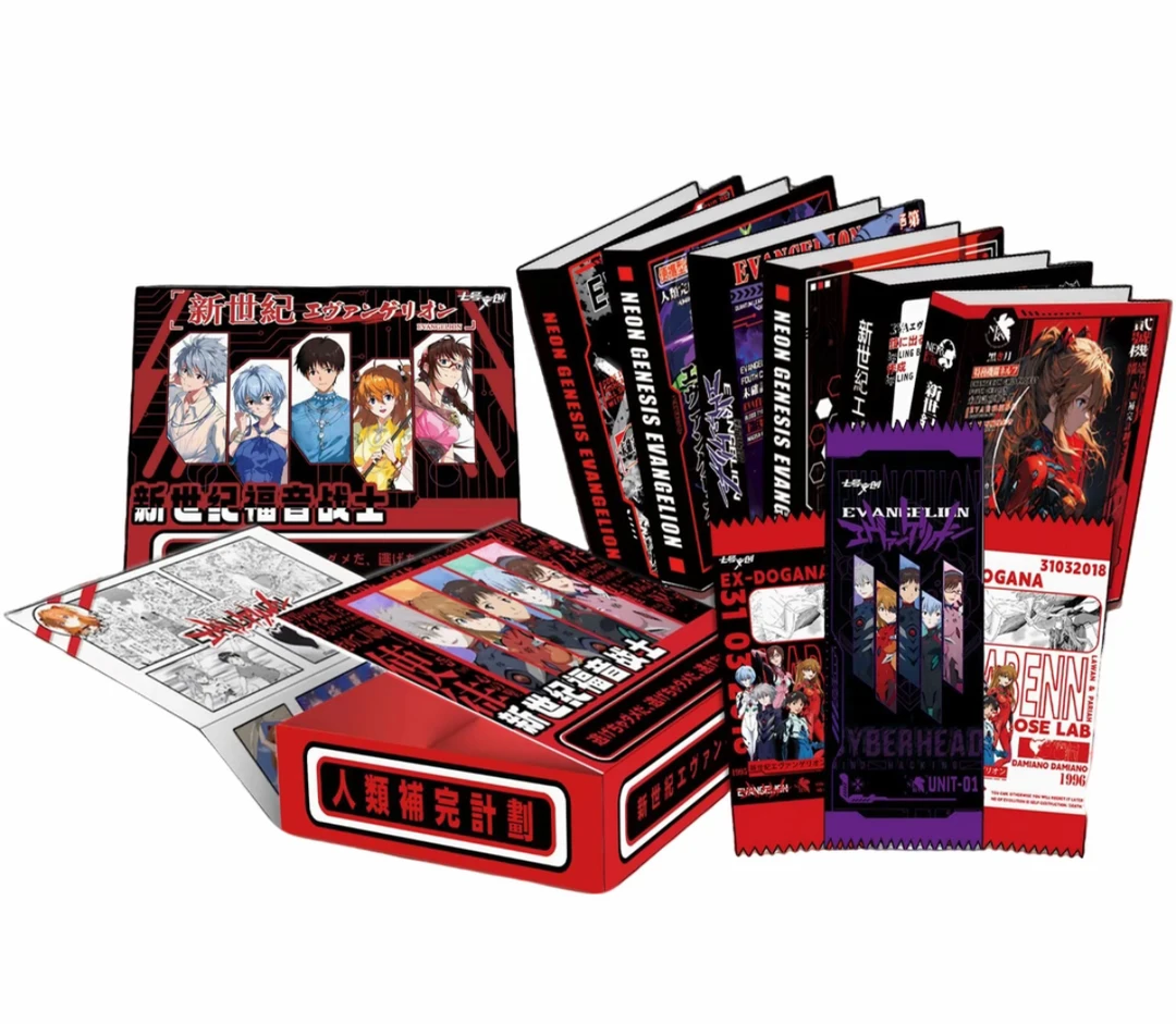 【拆盒/车车】七号文创-EVA新世纪福音战士-卡牌盲盒-国卡二创-代拆
