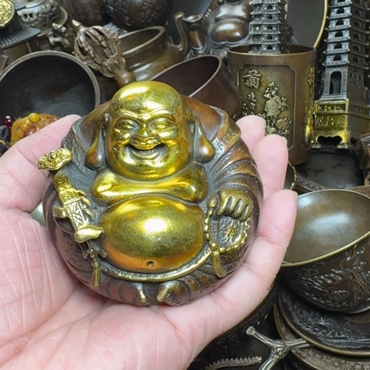 铜器摆件收收藏藏