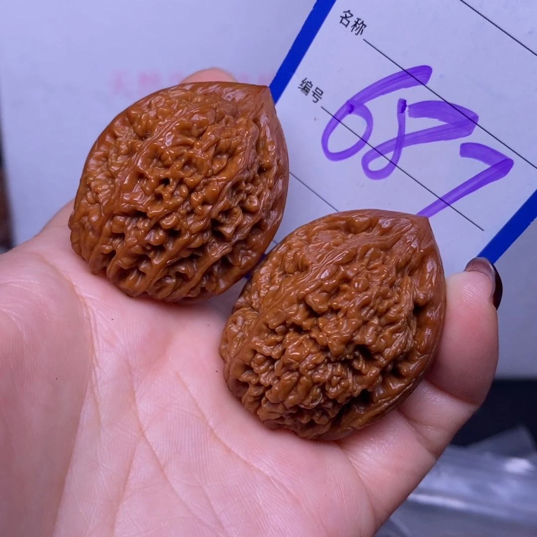把件文玩核桃687/33蒜头