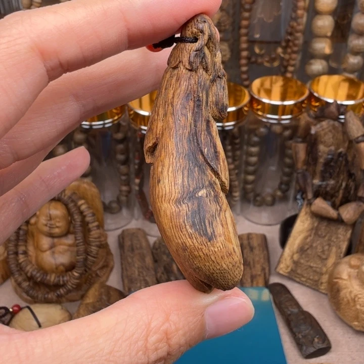 沉香碎屑沉香斯里兰卡留疤红土料9.2克