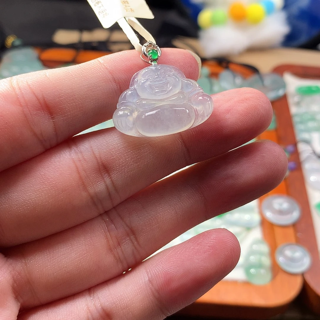 项链未镶嵌翡翠佛公