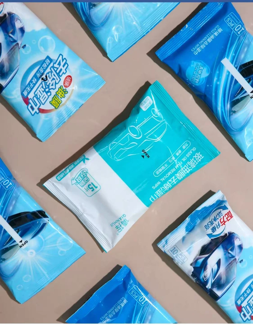 汽车玻璃防雾湿巾车载清洁多功能湿巾