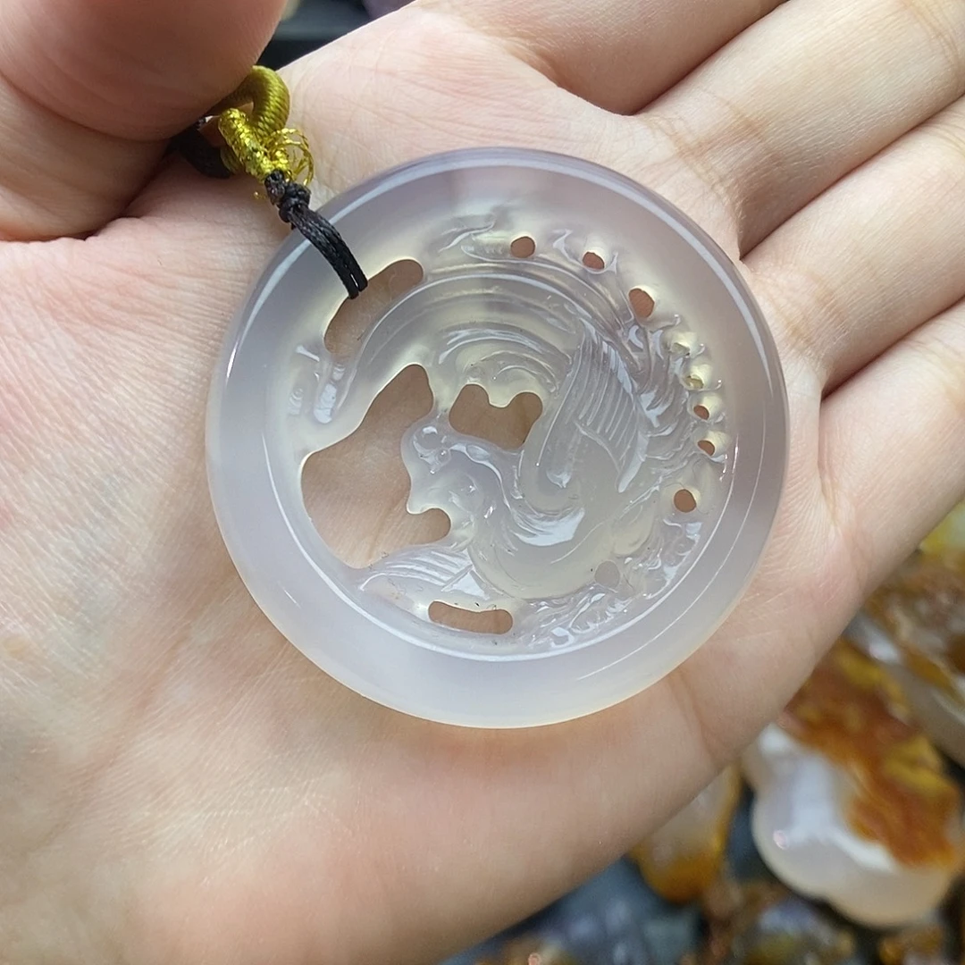 玛瑙/玉髓未镶嵌颈饰
