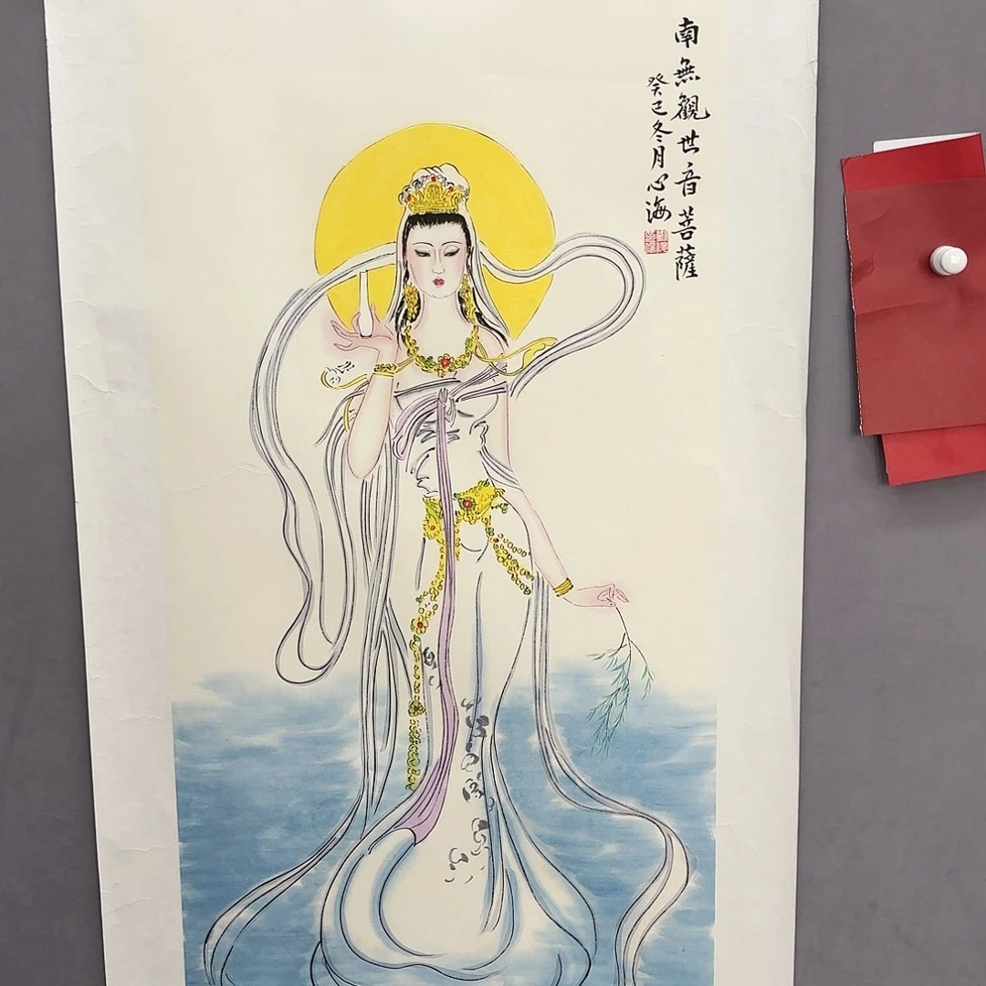 国画亲笔手绘原创