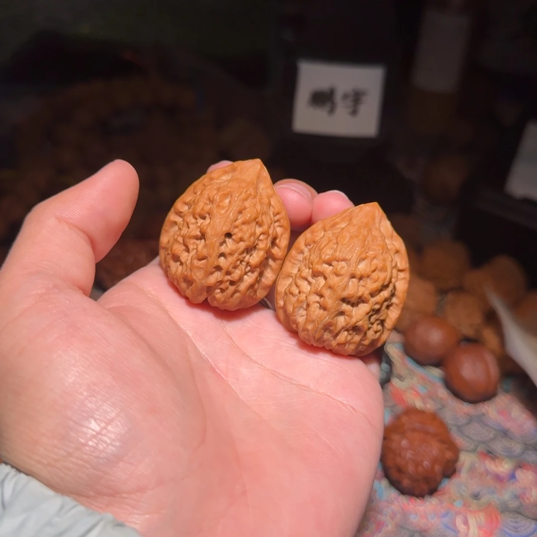 文玩核桃把件1970号37沈阳鸡心文玩核桃