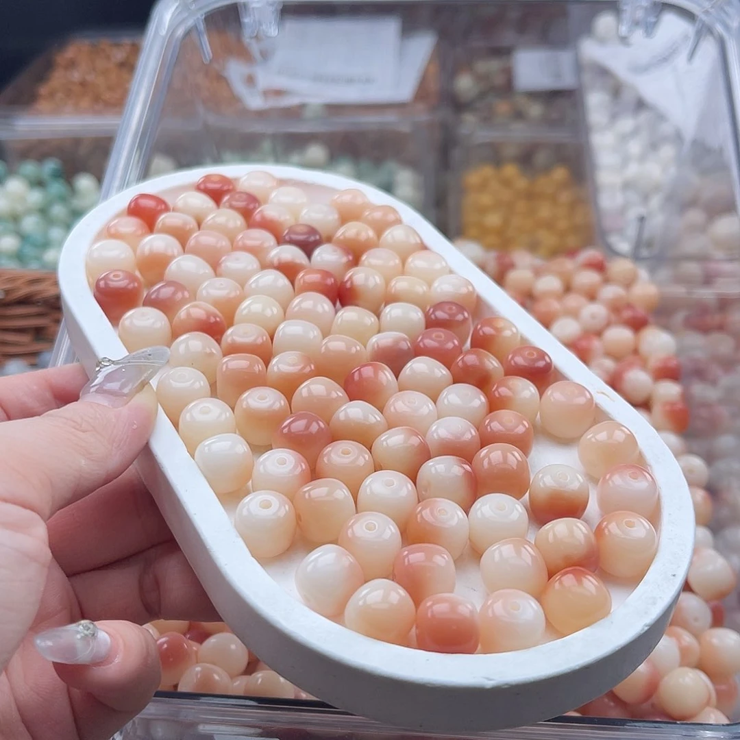 白玉菩提吊坠z微瑕11mm/80颗