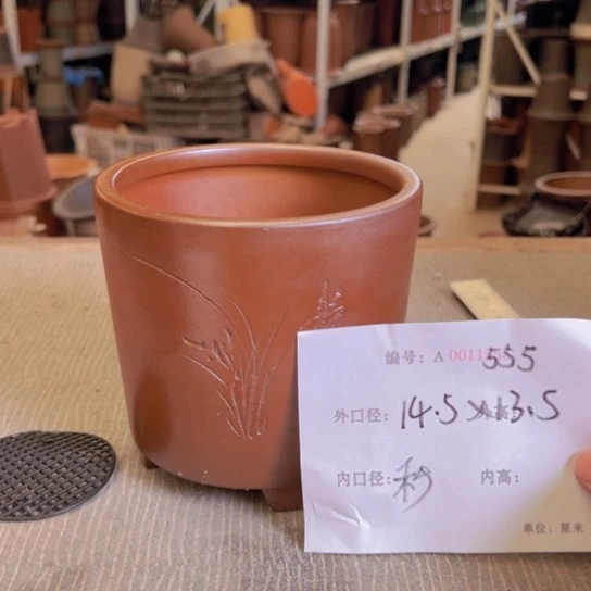 紫砂花盆紫紫砂盆