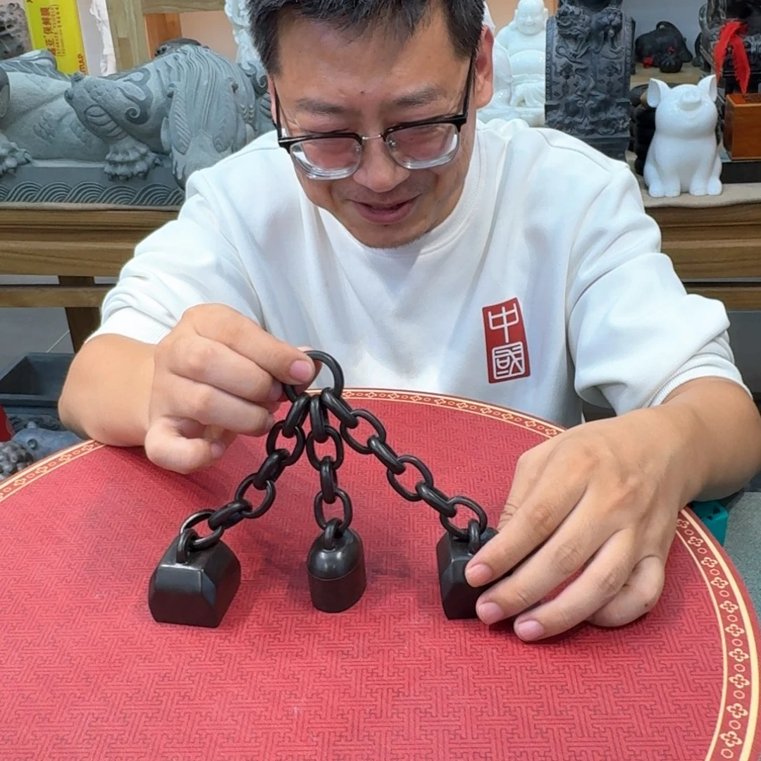 西安石晋錾石雕手工雕刻摆件