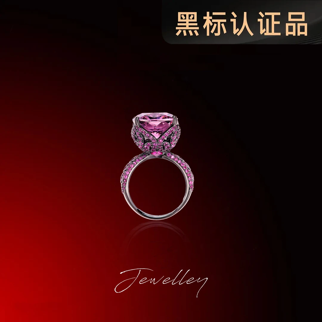 铜合金合成锆石戒指 【琴愿为你】高端优雅贵气女戒指CJ150384