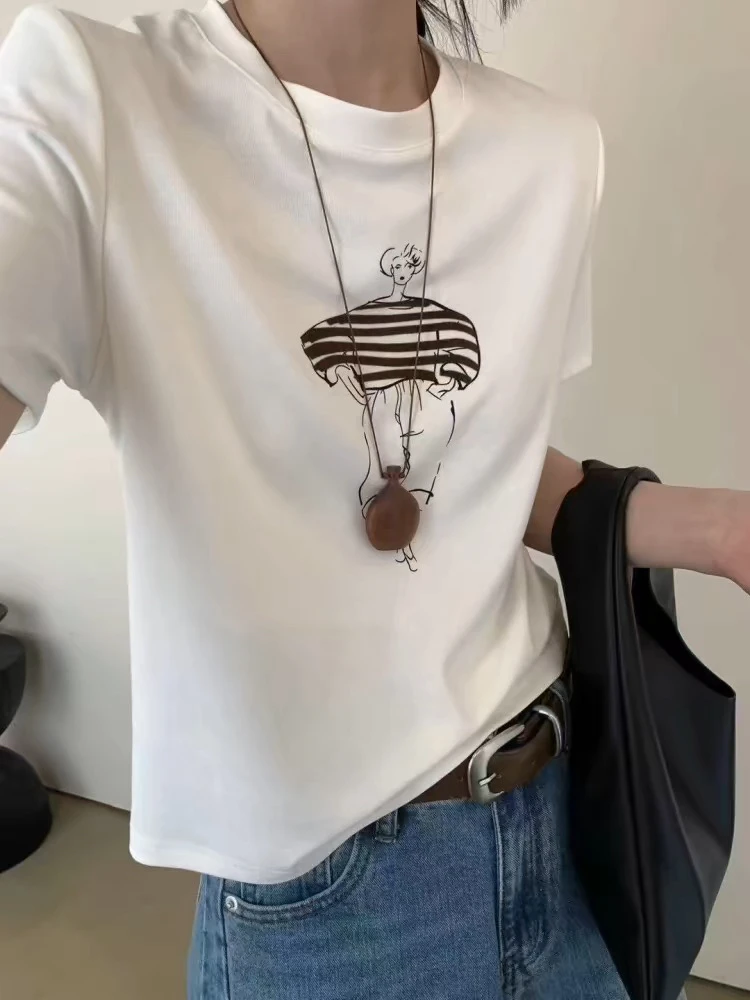 91111 (棉质很好)条纹男孩印花T恤