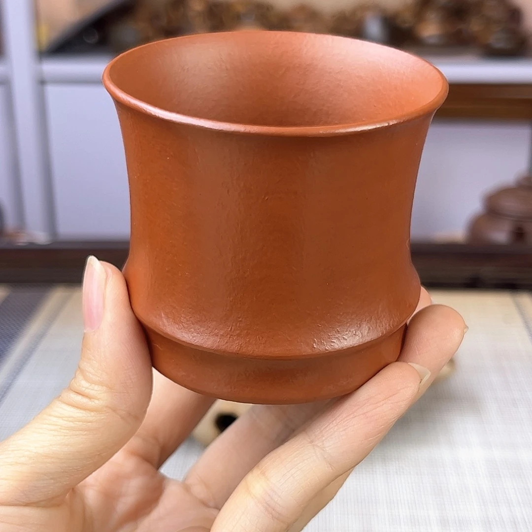 紫砂茶壶宜兴朱泥100cc