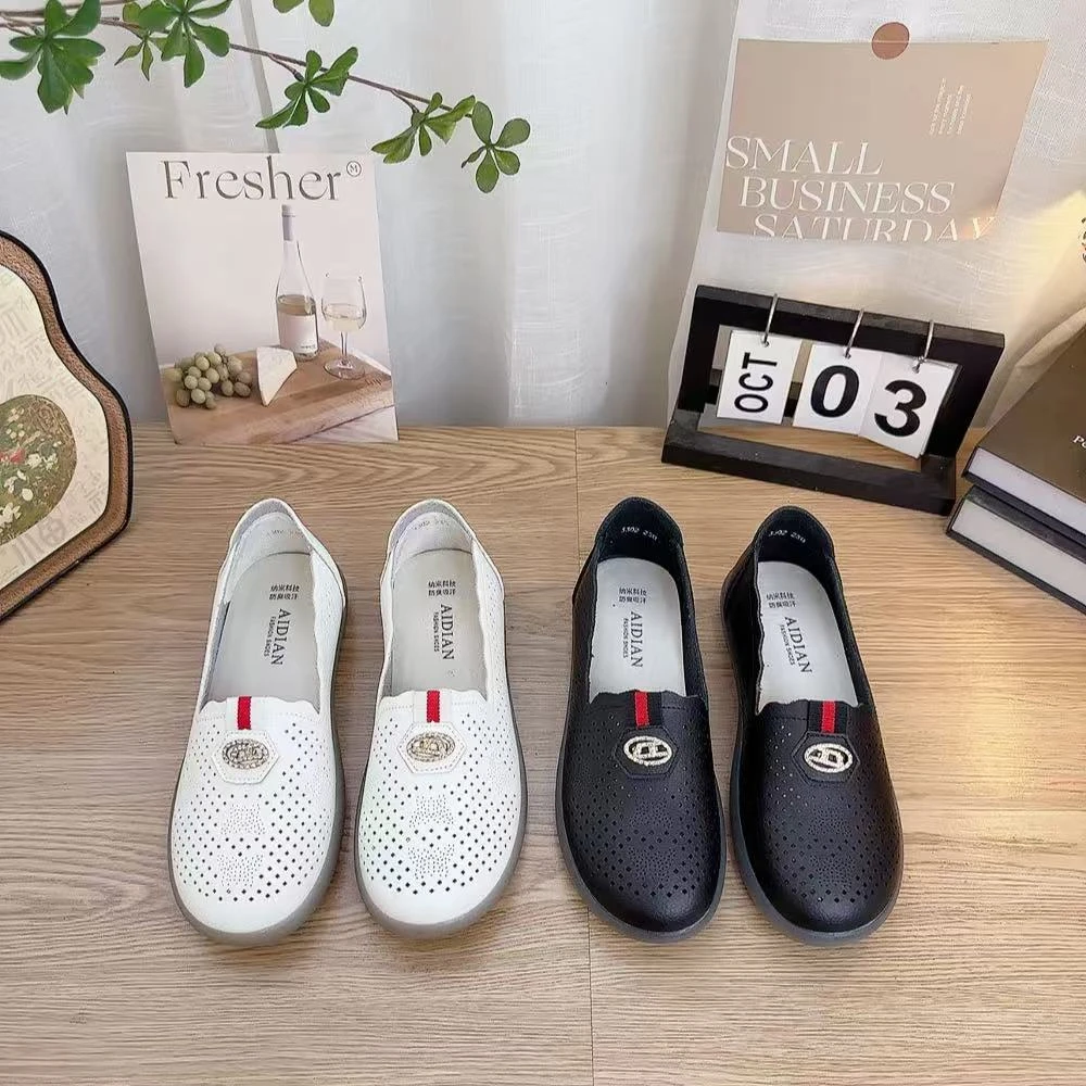 A-3302软底镂空百搭单鞋仓