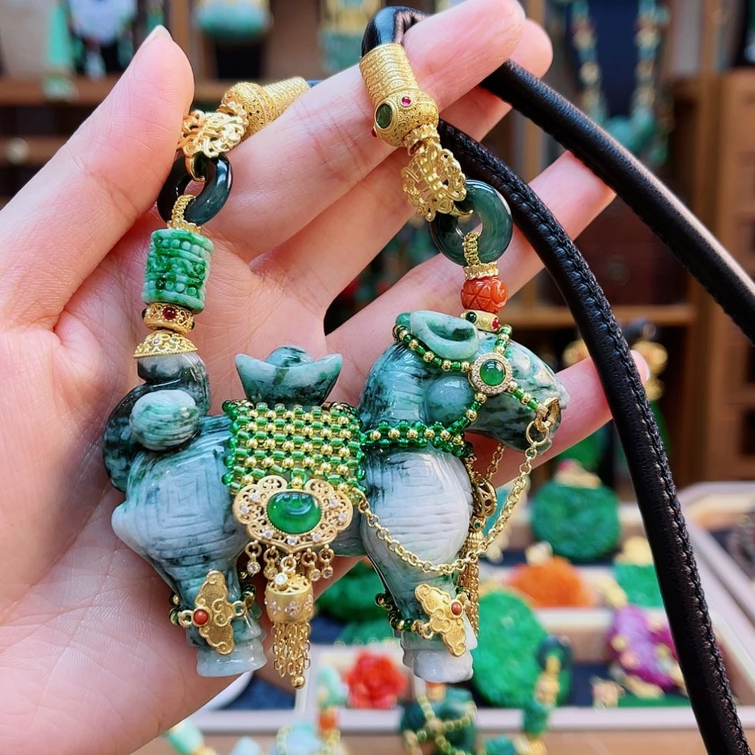 颈饰合金翡翠48小时鉴赏期