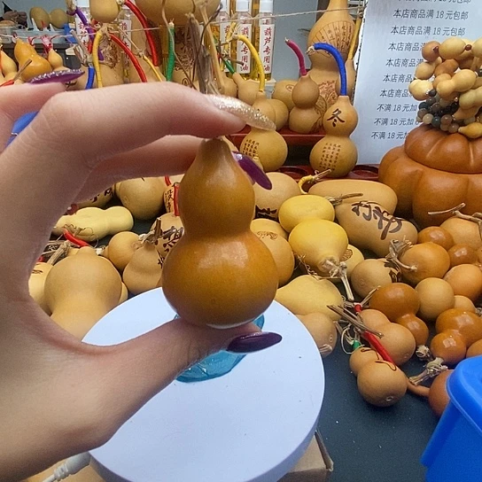 吃***神香榧木葫芦工艺品